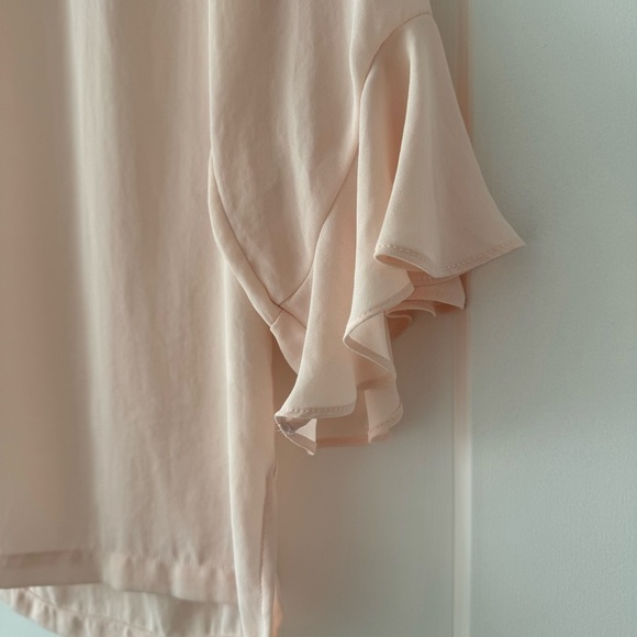 H&M blush pink blouse - Picture 3 of 5